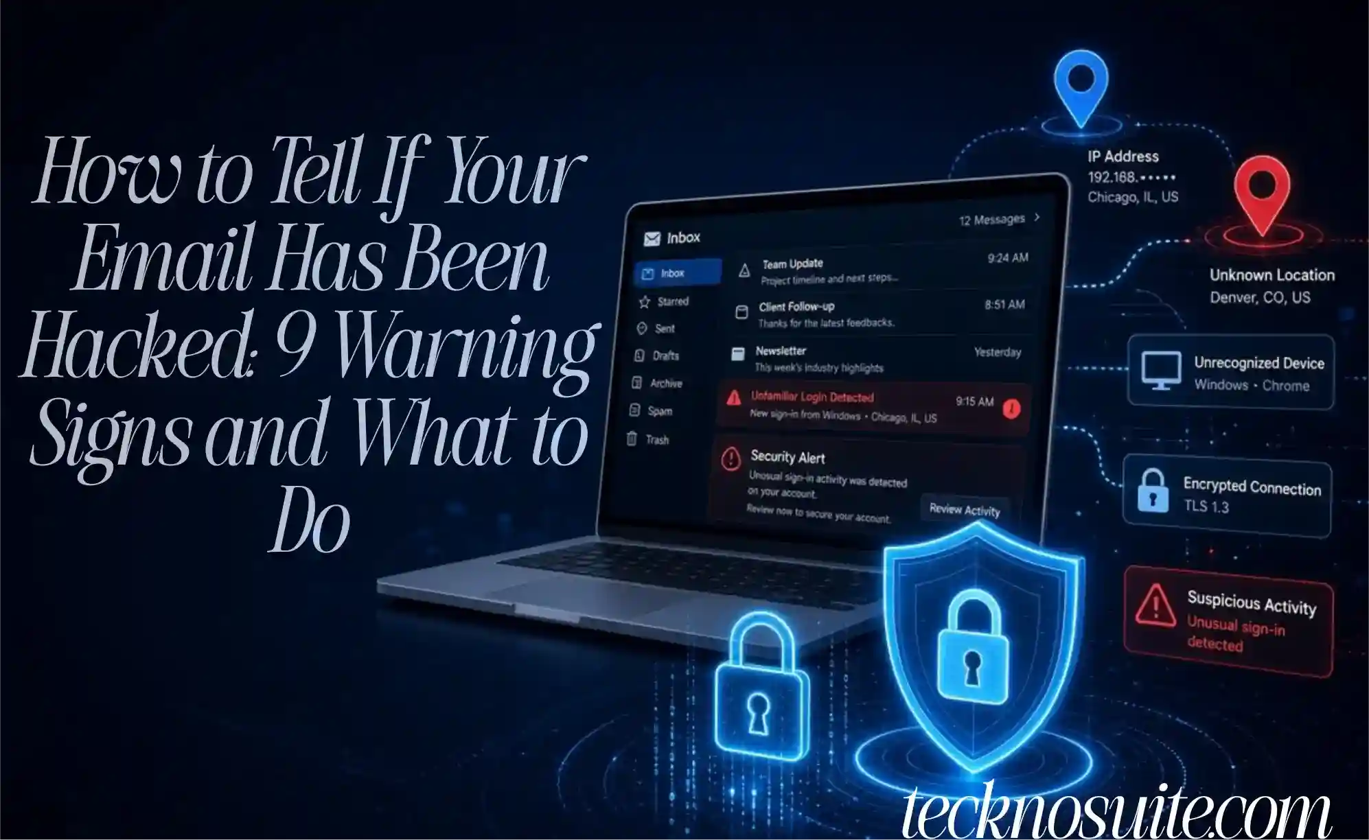 how to tell if your email has been hacked