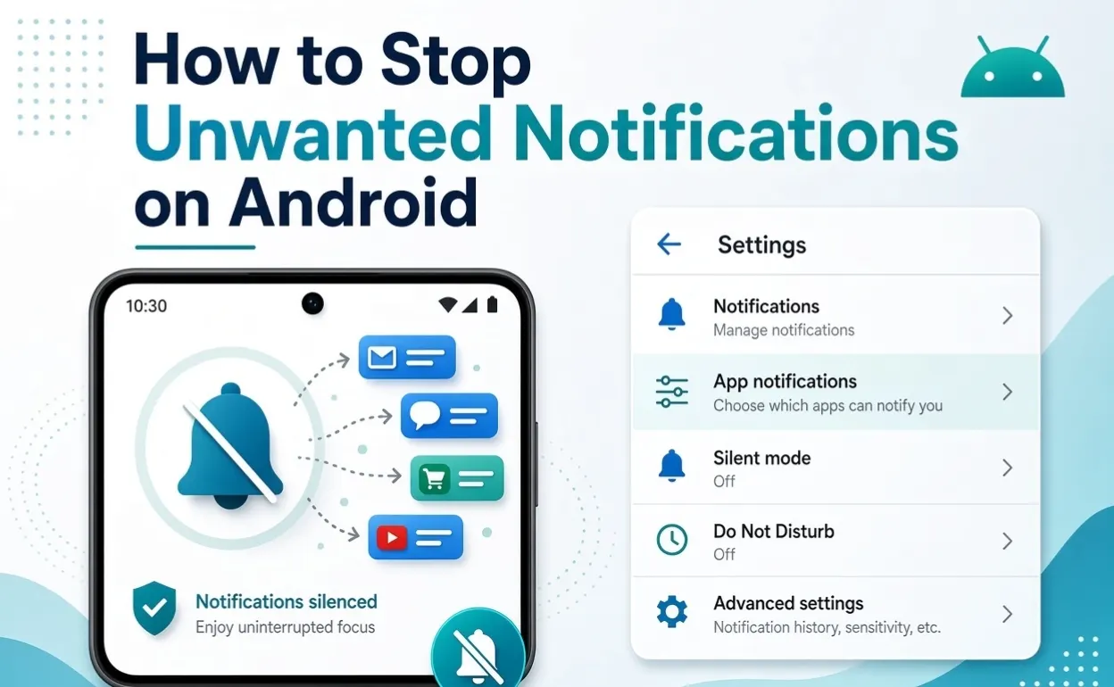 stop unwanted notifications on Android